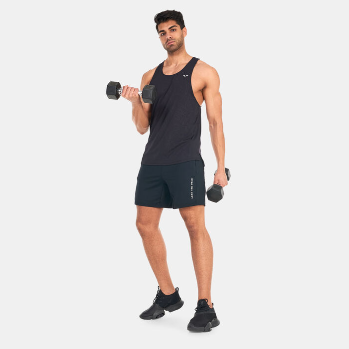 SQUATWOLF Men's Core AeroTech Tank Top Black SQUATWOLF Men's Core AeroTech Tank Top Black image number 2