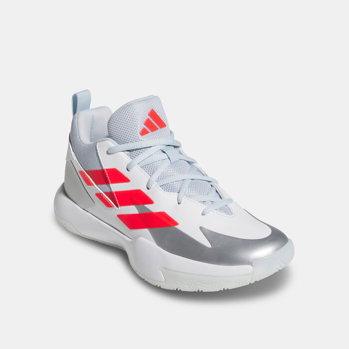 adidas Kids' Cross 'Em Up Select Basketball Shoes White image number 1