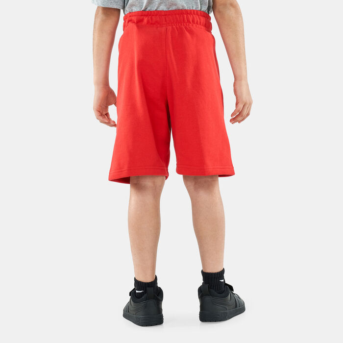 Nike Kids’ Sportswear Club Fleece Shorts (Older Kids) Red Nike Kids’ Sportswear Club Fleece Shorts (Older Kids) Red image number 1