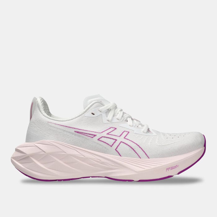 ASICS Women's NOVABLAST 4 Running Shoes White ASICS Women's NOVABLAST 4 Running Shoes White image number 0