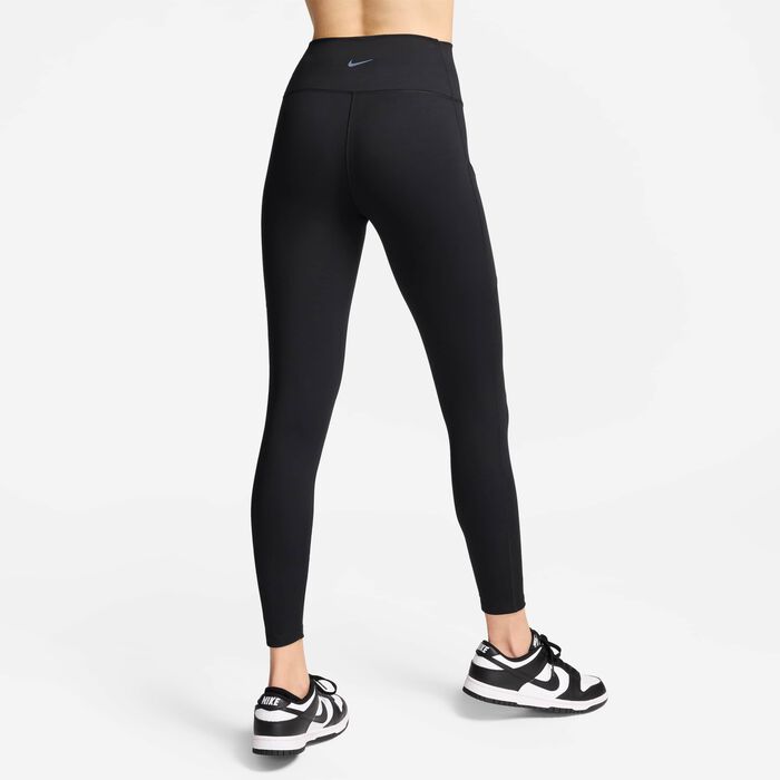 Nike Women's One Dri-FIT 7/8 Training Leggings Black Nike Women's One Dri-FIT 7/8 Training Leggings Black image number 1