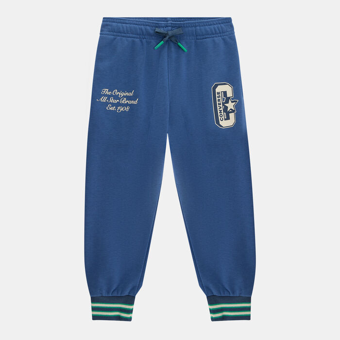 Converse Kids' Retro Varsity Sweatpants Blue Converse Kids' Retro Varsity Sweatpants Blue image number 0