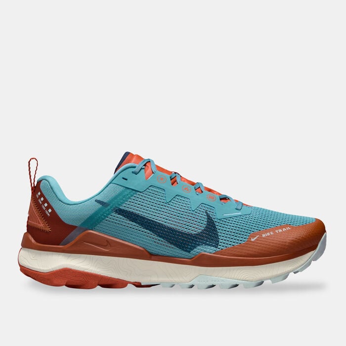 Nike Men's Wildhorse 8 Trail-Running Shoes Blue Nike Men's Wildhorse 8 Trail-Running Shoes Blue image number 0