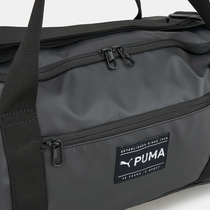 PUMA Men's Fit Duffel Bag Black PUMA Men's Fit Duffel Bag Black image number 3
