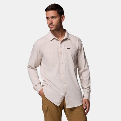Columbia Men's Silver Ridge Utility Lite Shirt Beige Columbia Men's Silver Ridge Utility Lite Shirt Beige