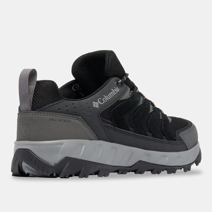 Columbia Men's Strata Trail Low Waterproof Boots Black Columbia Men's Strata Trail Low Waterproof Boots Black image number 2
