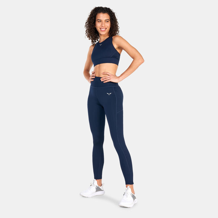 SQUATWOLF Women's Essential 7/8 Leggings Black SQUATWOLF Women's Essential 7/8 Leggings Black image number 2