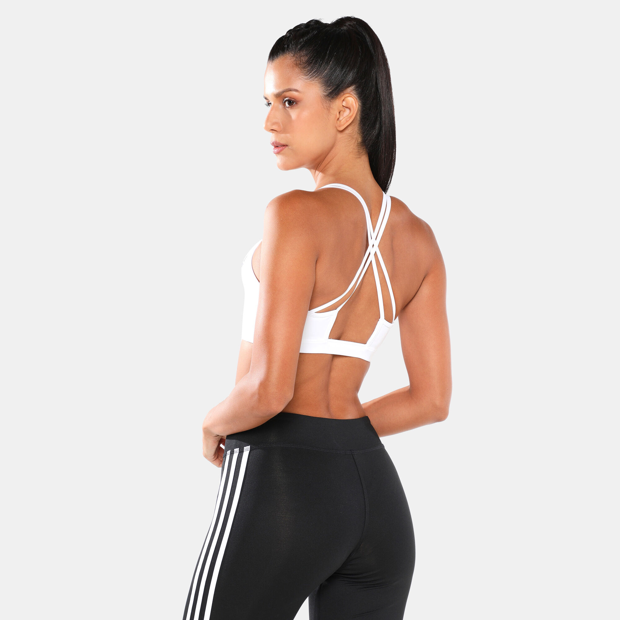 Adidas crossback sports bra discount