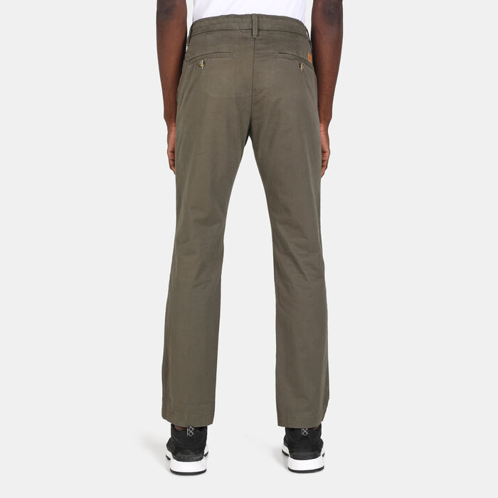Timberland Men's Sargent Lake Stretch Twill Chino Pants Green Timberland Men's Sargent Lake Stretch Twill Chino Pants Green image number 1