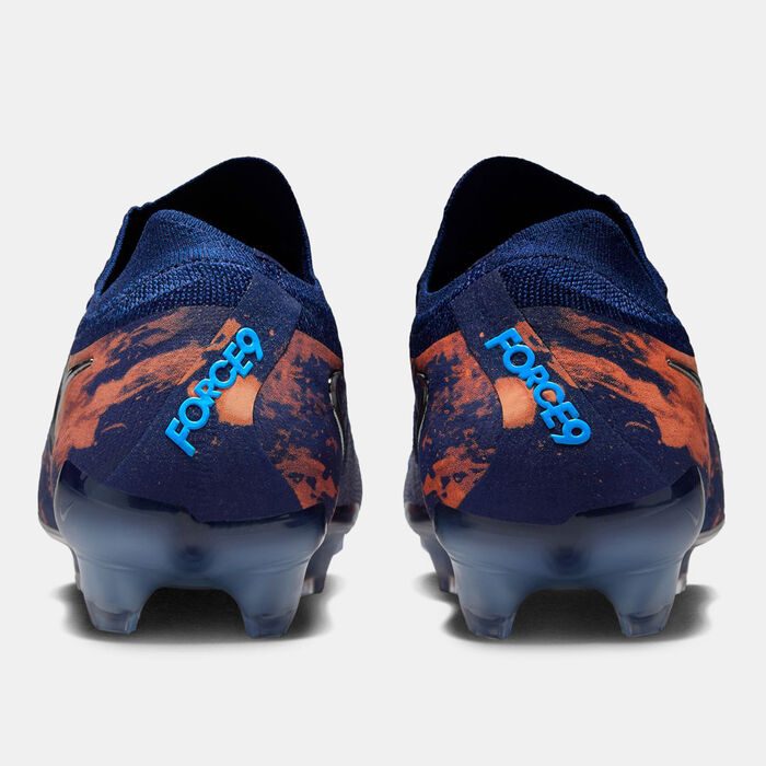 Nike Men's Erling Haaland Phantom GX 2 Elite Firm Ground Football Shoes Blue Nike Men's Erling Haaland Phantom GX 2 Elite Firm Ground Football Shoes Blue image number 6