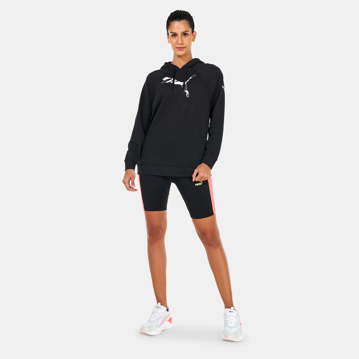 PUMA Women's Modern Sports Hoodie Black PUMA Women's Modern Sports Hoodie Black image number 2