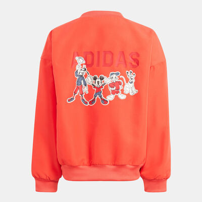 adidas Kids' x Disney Mickey Mouse Windbreaker Jacket (Younger Kids) Red