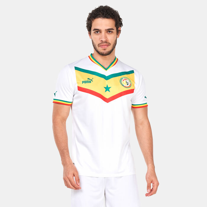 PUMA Men's Senegal Home Official Jersey - 2022/23 White PUMA Men's Senegal Home Official Jersey - 2022/23 White image number 0
