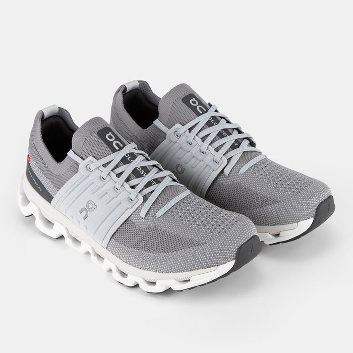 On Men's Cloudswift 3 Running Shoes Grey On Men's Cloudswift 3 Running Shoes Grey image number 1