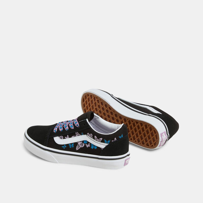 Vans Kids Old Skool Unisex Shoes (Younger Kids) Black Vans Kids Old Skool Unisex Shoes (Younger Kids) Black image number 2