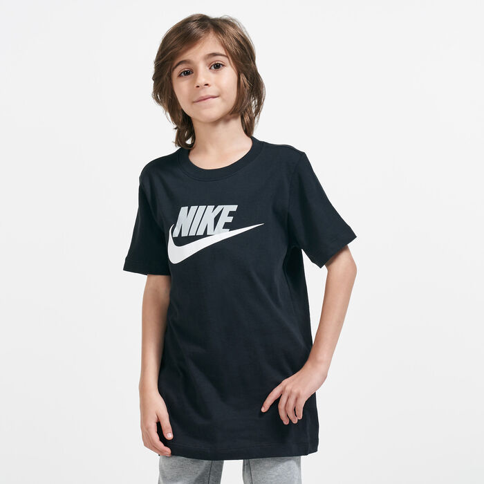 Nike Kids' Futura Icon T-Shirt (Older Kids) Black Nike Kids' Futura Icon T-Shirt (Older Kids) Black image number 1