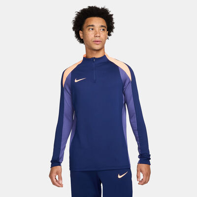 Nike Men's Strike Dri-FIT 1/2-Zip Football Drill Top Blue