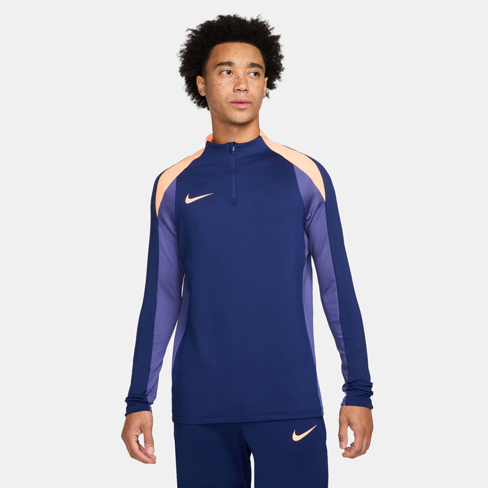 Nike Men's Strike Dri-FIT 1/2-Zip Football Drill Top Blue image number 0