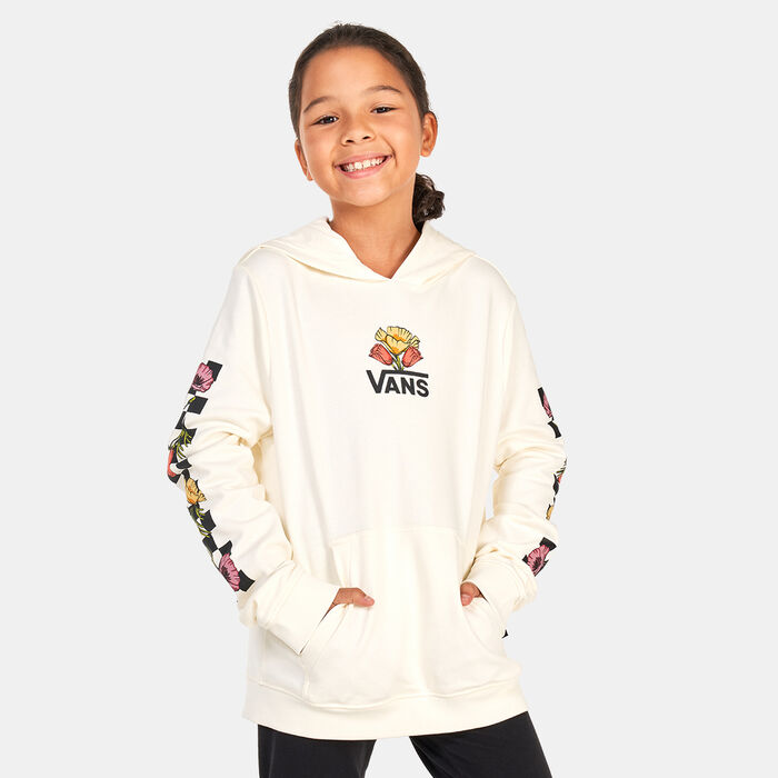 Vans Kids' Poppin Poppies Hoodie (Older Kids) Beige Vans Kids' Poppin Poppies Hoodie (Older Kids) Beige image number 0