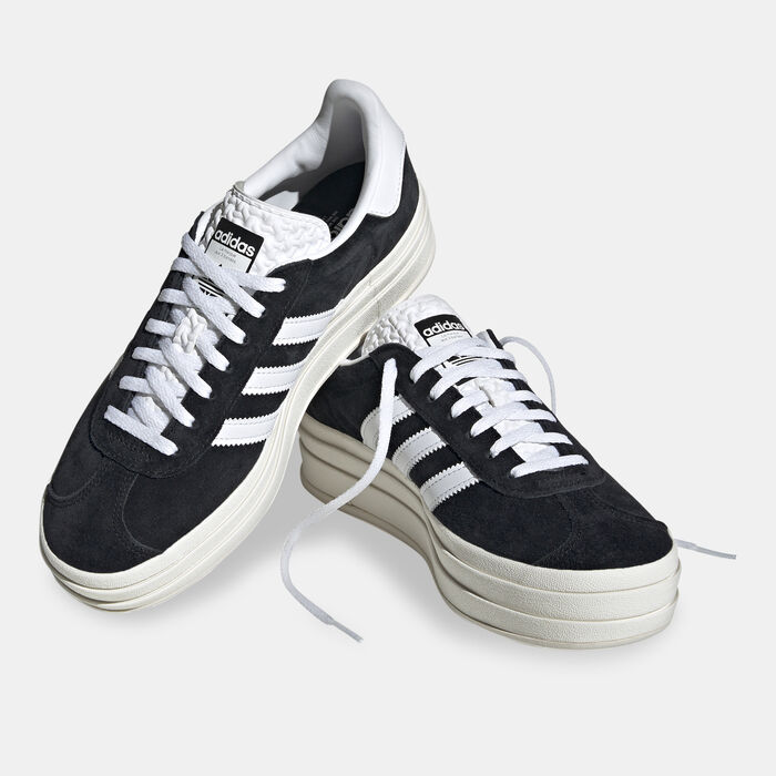 adidas Originals Women's Gazelle Bold Shoes Black adidas Originals Women's Gazelle Bold Shoes Black image number 1