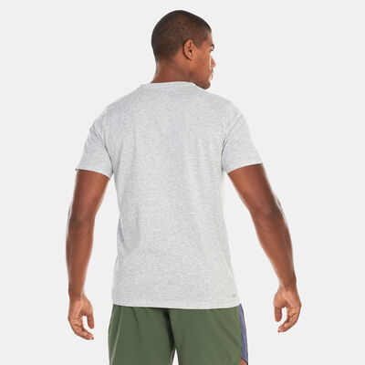 New Balance Men's Heathertech Graphic T-Shirt Grey