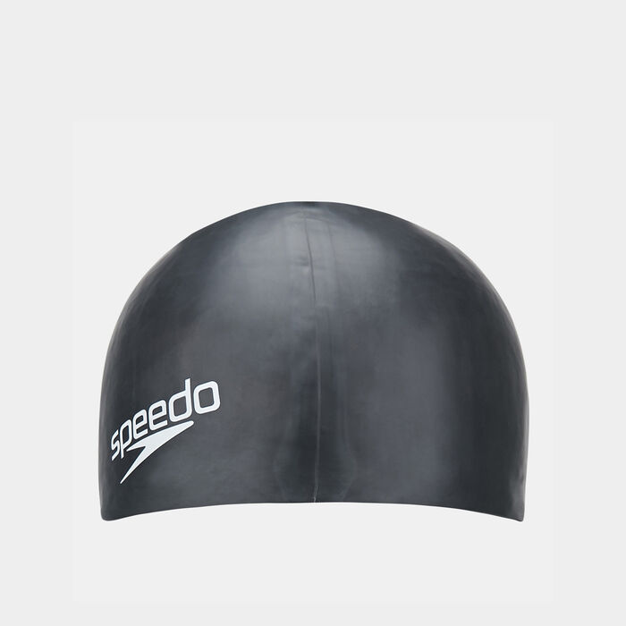 Speedo Flat Silicone Cap Black Speedo Flat Silicone Cap Black image number 0
