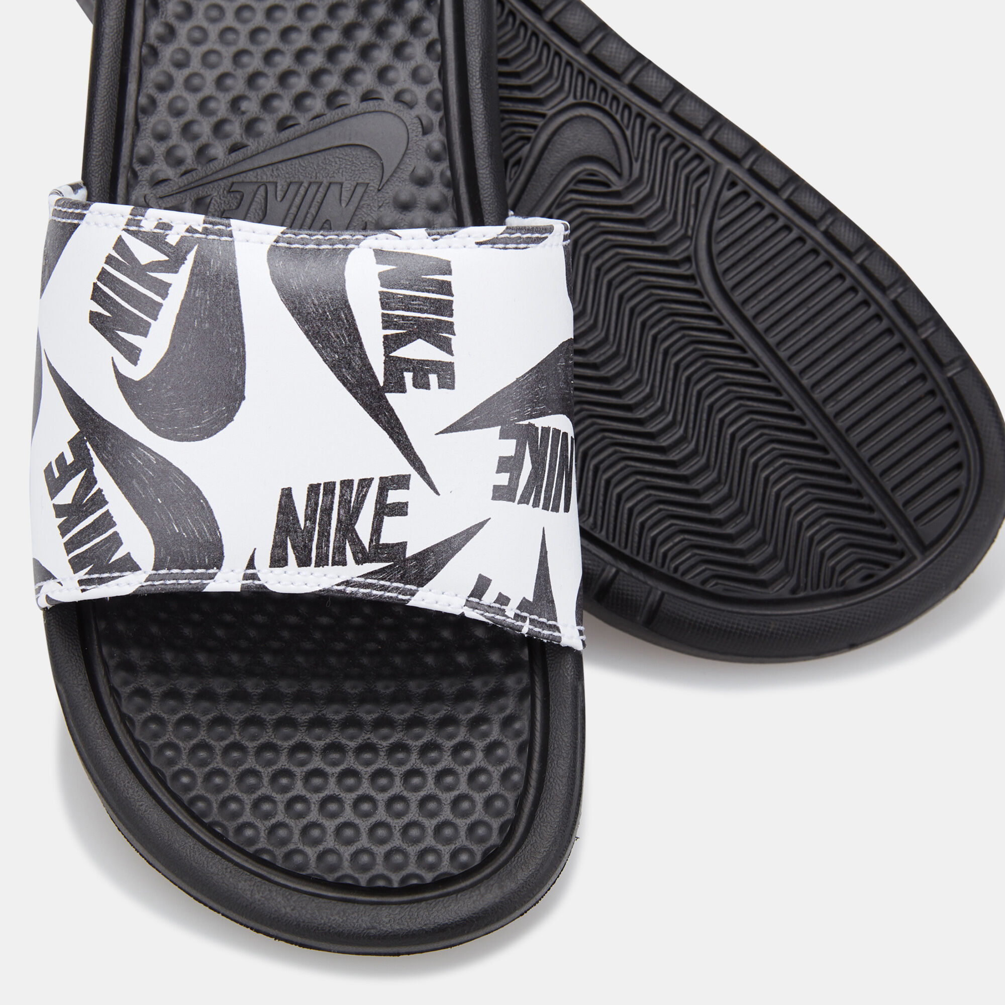 Nike benassi sale jdi print black