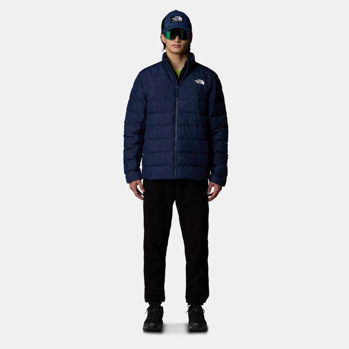 The North Face Men's Aconcagua 3 Hooded Hiking Jacket Blue The North Face Men's Aconcagua 3 Hooded Hiking Jacket Blue image number 2