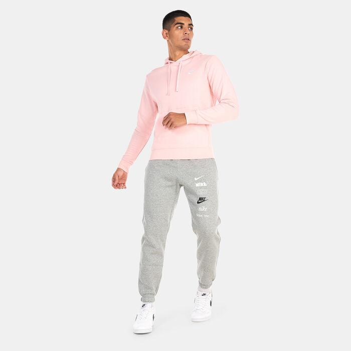 Nike Men's Sportswear Club Hoodie Pink image number 2