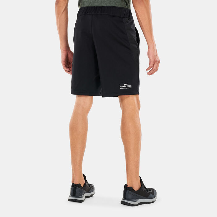 The North Face Men's Training Fleece Shorts Beige image number 1