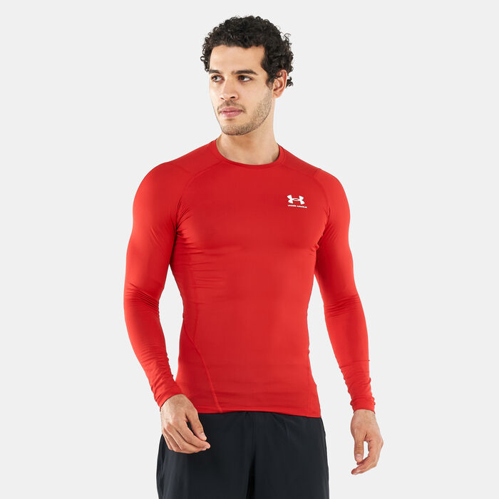 Under Armour Men's HeatGear Armour Training Top Red Under Armour Men's HeatGear Armour Training Top Red image number 0