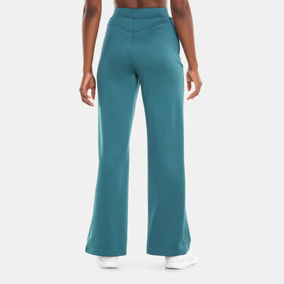 SQUATWOLF Women's Do Knot Wide Leg Pants Green SQUATWOLF Women's Do Knot Wide Leg Pants Green