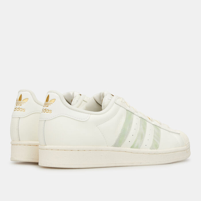 adidas Originals Women's Superstar Vegan Shoe Beige image number 2