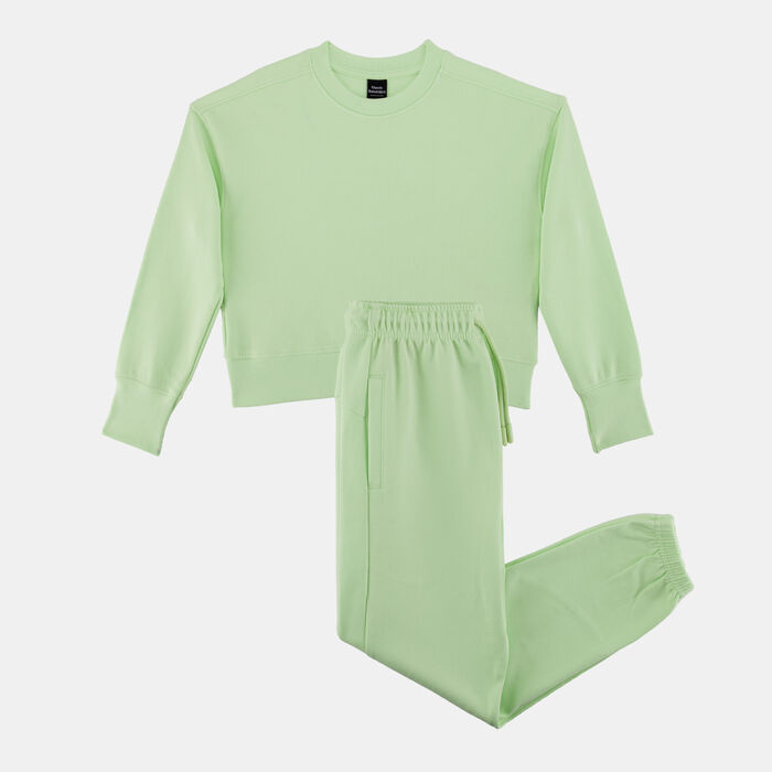 Sun and Sand Sports Kids' Hoodie and Sweatpants Set Green Sun and Sand Sports Kids' Hoodie and Sweatpants Set Green image number 0