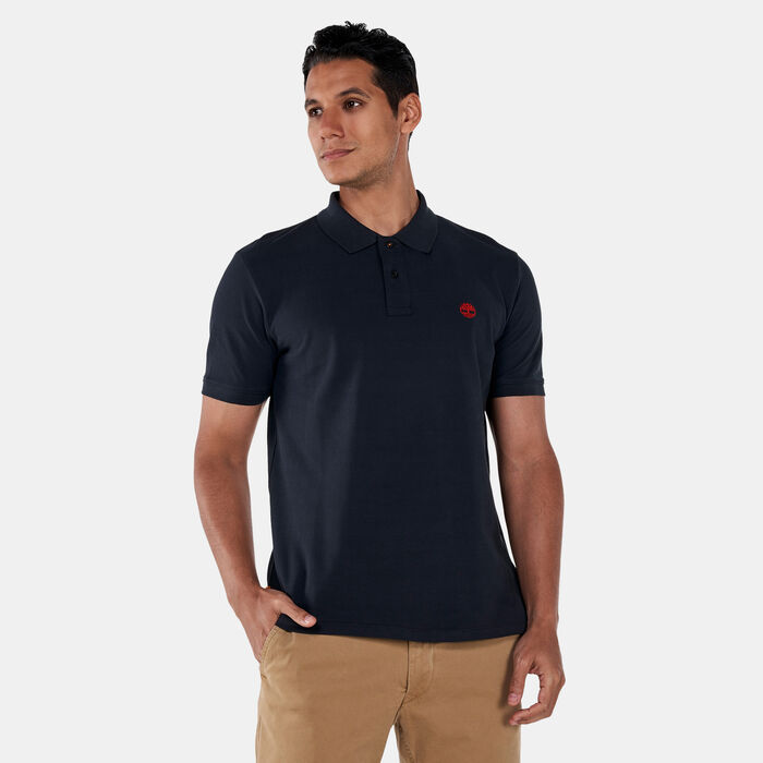 Timberland Men's Millers River Polo Shirt Blue Timberland Men's Millers River Polo Shirt Blue image number 0