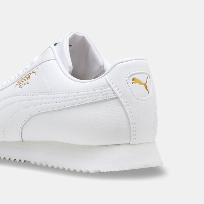 PUMA Men's Roma 24 Shoes White PUMA Men's Roma 24 Shoes White image number 4
