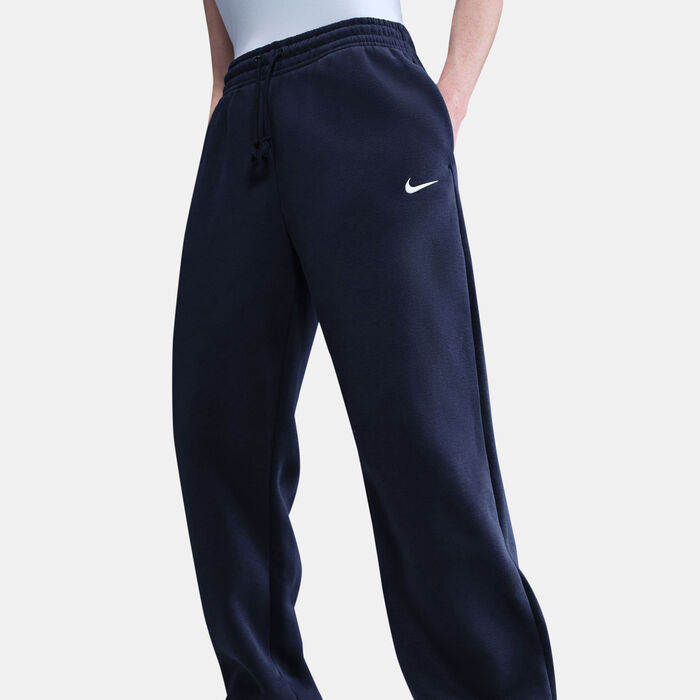 Nike Women's Sportswear Phoenix Fleece Sweatpants Blue Nike Women's Sportswear Phoenix Fleece Sweatpants Blue image number 3