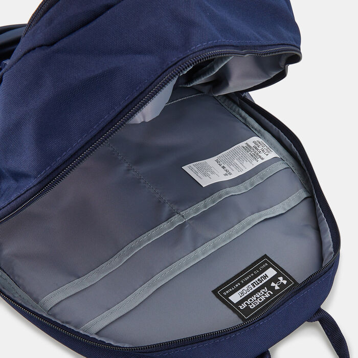 Under Armour UA Hustle Sport Backpack Blue image number 3