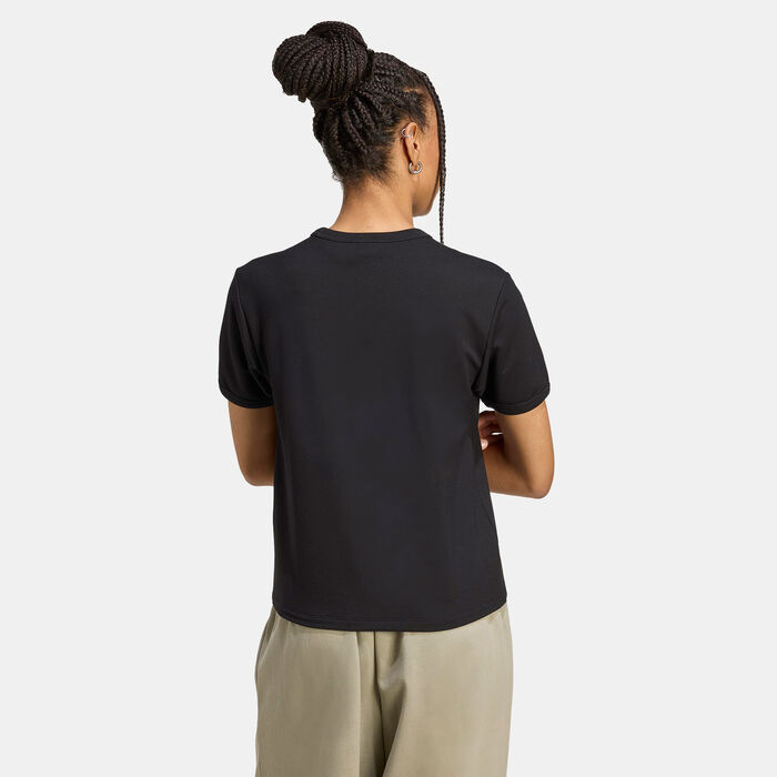 adidas Originals Women's Premium Essentials T-Shirt Black adidas Originals Women's Premium Essentials T-Shirt Black image number 1