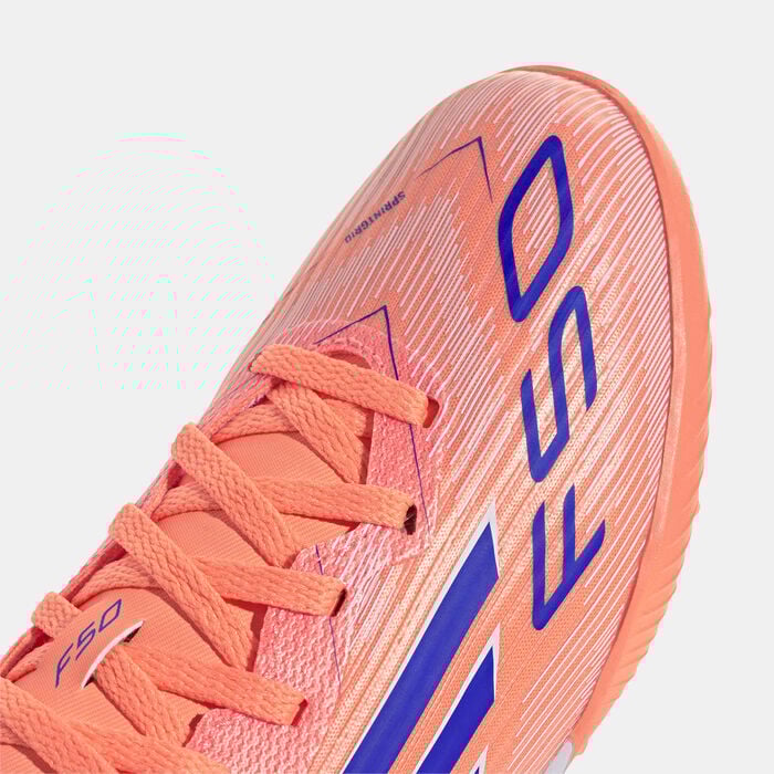 adidas Kids' F50 League Turf Ground Football Shoes Orange adidas Kids' F50 League Turf Ground Football Shoes Orange image number 1