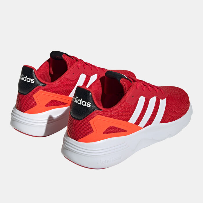 adidas Men's Nebzed Cloudfoam Lifestyle Running Shoe Red adidas Men's Nebzed Cloudfoam Lifestyle Running Shoe Red image number 2