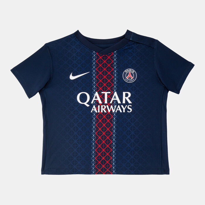 Nike Kids' Paris Saint-Germain 2025/26 Home Replica Football Kit Blue Nike Kids' Paris Saint-Germain 2025/26 Home Replica Football Kit Blue image number 1