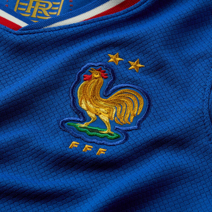 Nike Kids' France 24/25 Goalkeeper Replica Football Kit Blue Nike Kids' France 24/25 Goalkeeper Replica Football Kit Blue image number 2