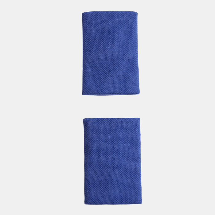 adidas Tennis Wristbands (1 Pair) Blue adidas Tennis Wristbands (1 Pair) Blue image number 3