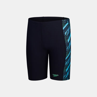 Speedo Kids' HyperBoom Panel Swimming Jammers Blue