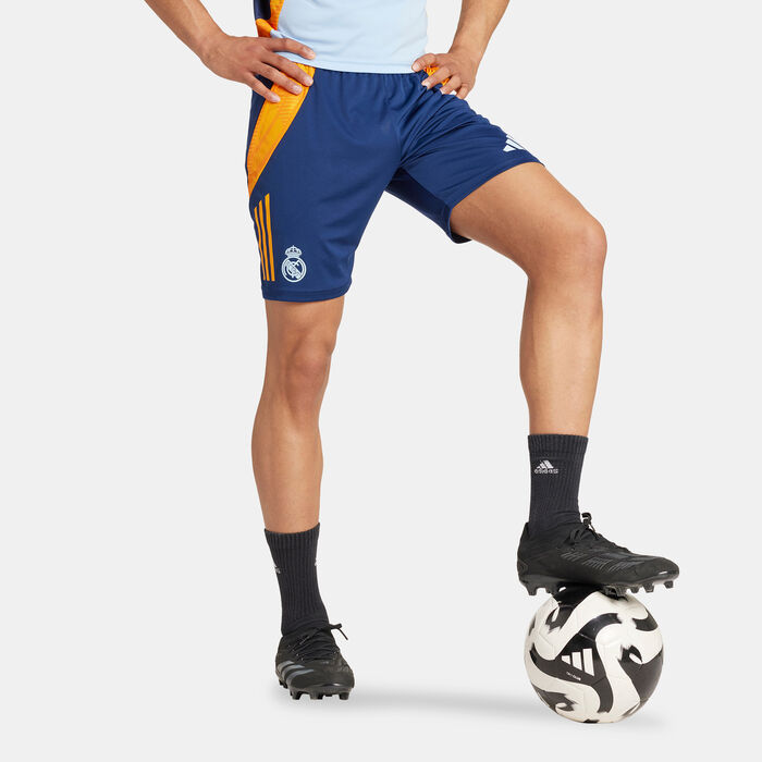 adidas Men's Real Madrid Tiro 24 Competition Training Football Shorts Blue image number 2