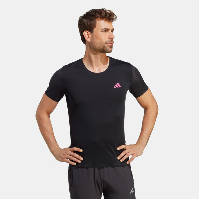 adidas Men's Adizero T-Shirt Black adidas Men's Adizero T-Shirt Black image number 0
