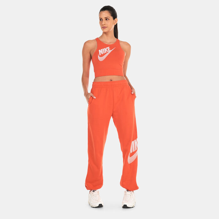 Nike Women's Sportswear Dance Cropped Tank Top Red Nike Women's Sportswear Dance Cropped Tank Top Red image number 2