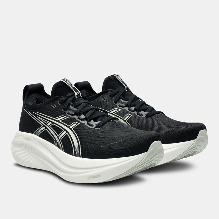 ASICS Women's GEL-NIMBUS 27 Running Shoes Black ASICS Women's GEL-NIMBUS 27 Running Shoes Black image number 1