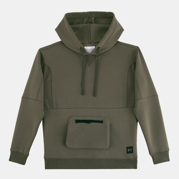 Sun and Sand Sports Kids' Zip Pocket Hoodie Green Sun and Sand Sports Kids' Zip Pocket Hoodie Green image number 0